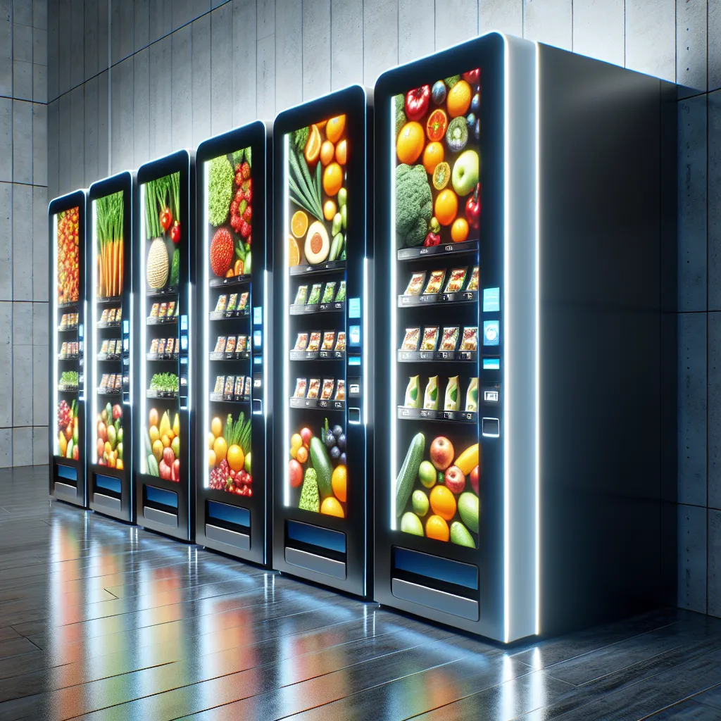 Nowoczesne automaty sprzedażowe zmieniają oblicze handlu świeżymi produktami